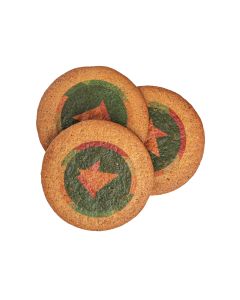 Logopainettu piparkakku yksittäispakattu, 1-väripainatus