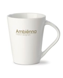 Korkealaatuinen posliinimuki 270ml omalla logolla- Mainoslahjaverkkokauppa.fi