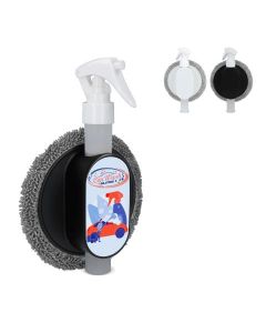 Kätevä 2-in-1 spray ja puhdistusliina