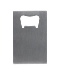 Ohut, luottokortin muotoinen pullonavaaja