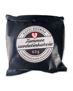 Kahvipussi 60 g omalla etiketillä