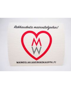 Tiskirätti painatuksella  - Mainoslahjaverkkokauppa.fi