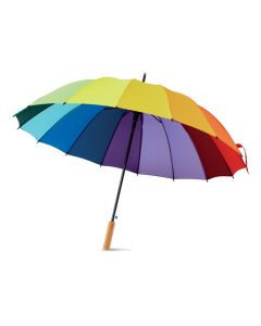 sateenvarjo sateenkaaren väreissä ilo