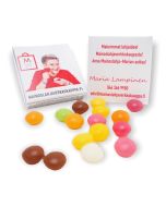 Malliaski hedelmäsekoituksella
