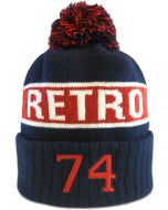 RETRO tupsumyssy omalla designilla kudottuna